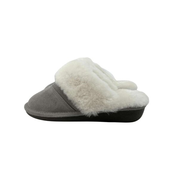 Nuknuuk 2.0 Women's Grey Leather Slippers / Various Sizes - Picture 5 of 6